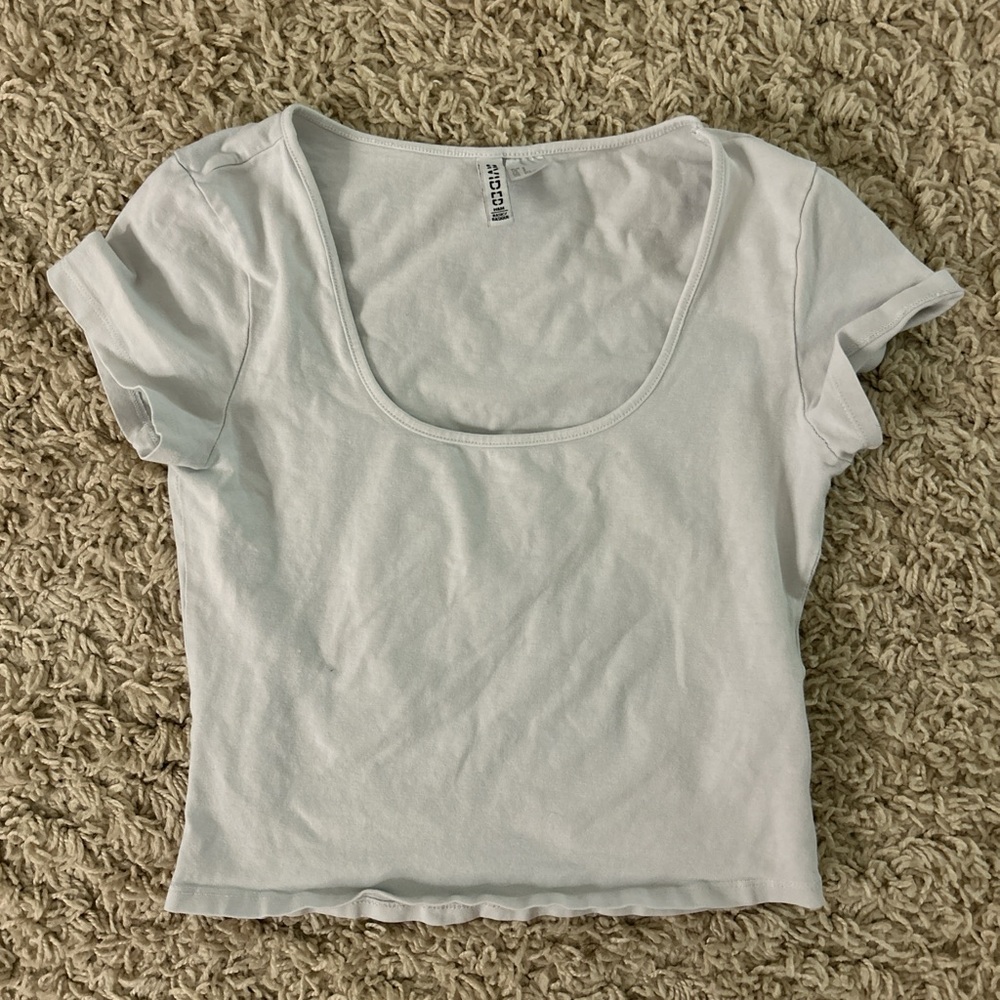 H&M Scoop Neck Crop Top